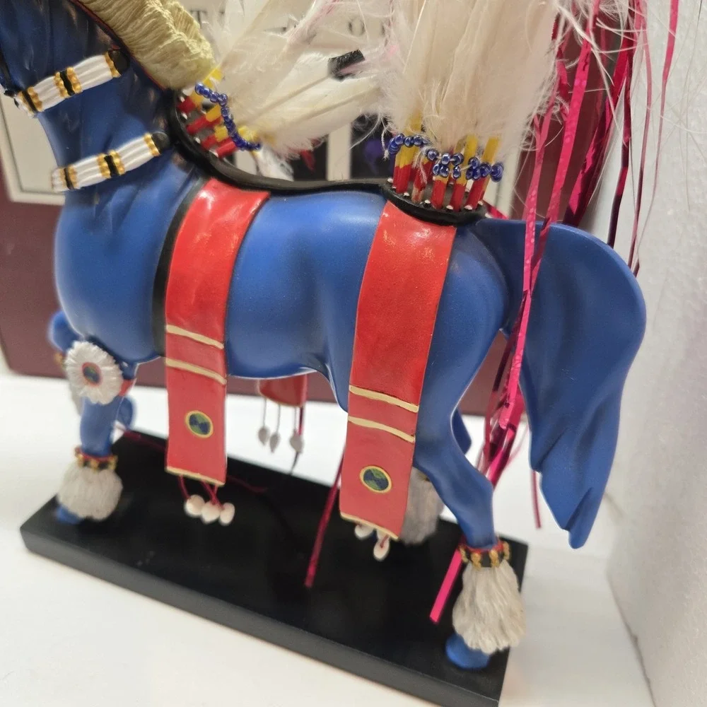 Trail of Painted‎ Ponies Fancy Dancer 12247 2e 60210 Retired native American Vtg